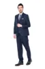 4 Drop Navy Blue Polyviscose Suit | Wessi sold by Wessi
