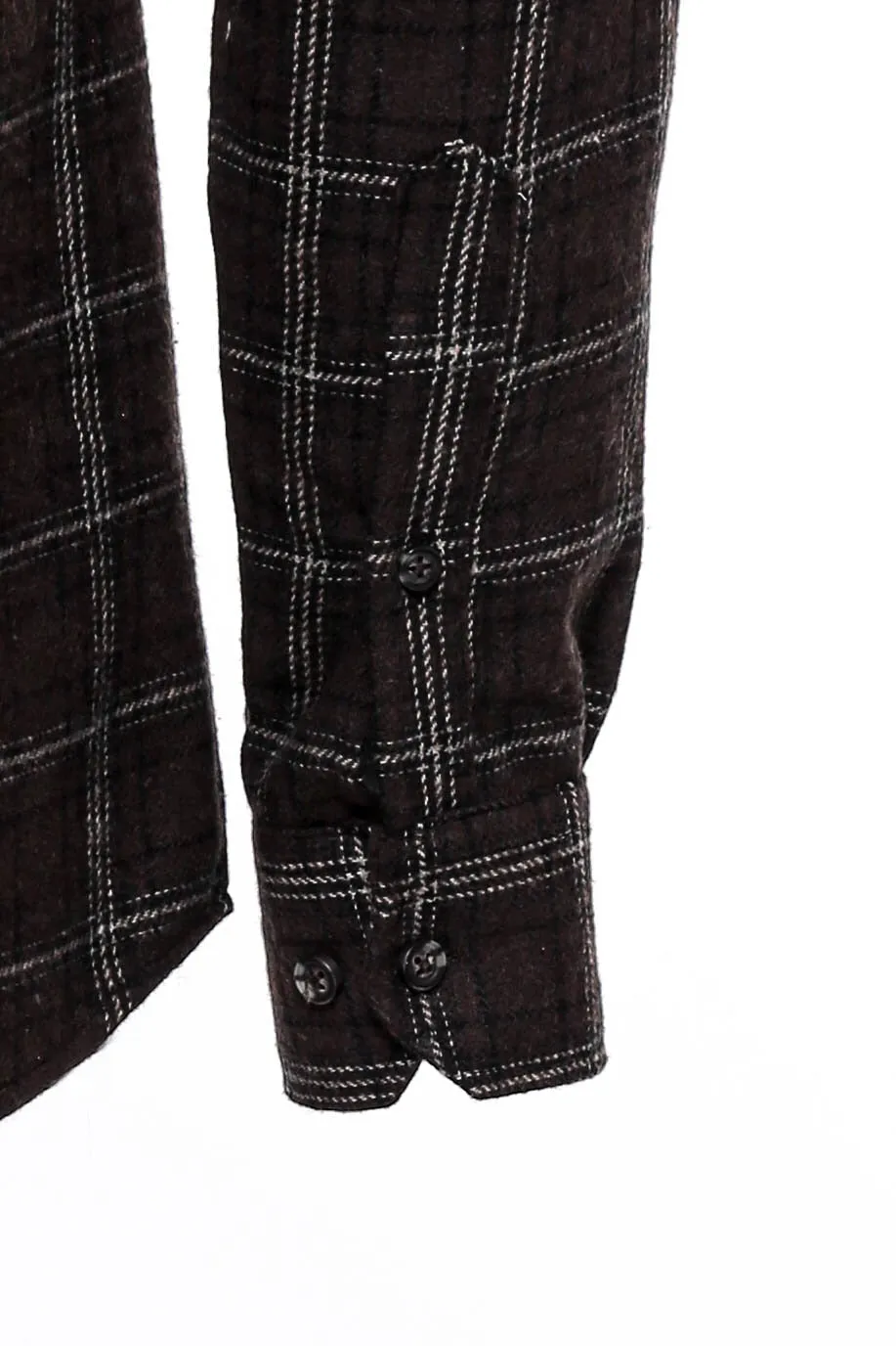 Checked Brown Men Lumberjack Shirt - Wessi sold by Wessi product image thumbnail 3