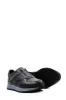 Men's Black Leather Slip-On Sneakers with Cushioned Sole - Wessi sold by Wessi