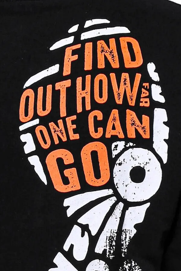 Black Letter Printed Sweatshirt - Wessi sold by Wessi product image thumbnail 2