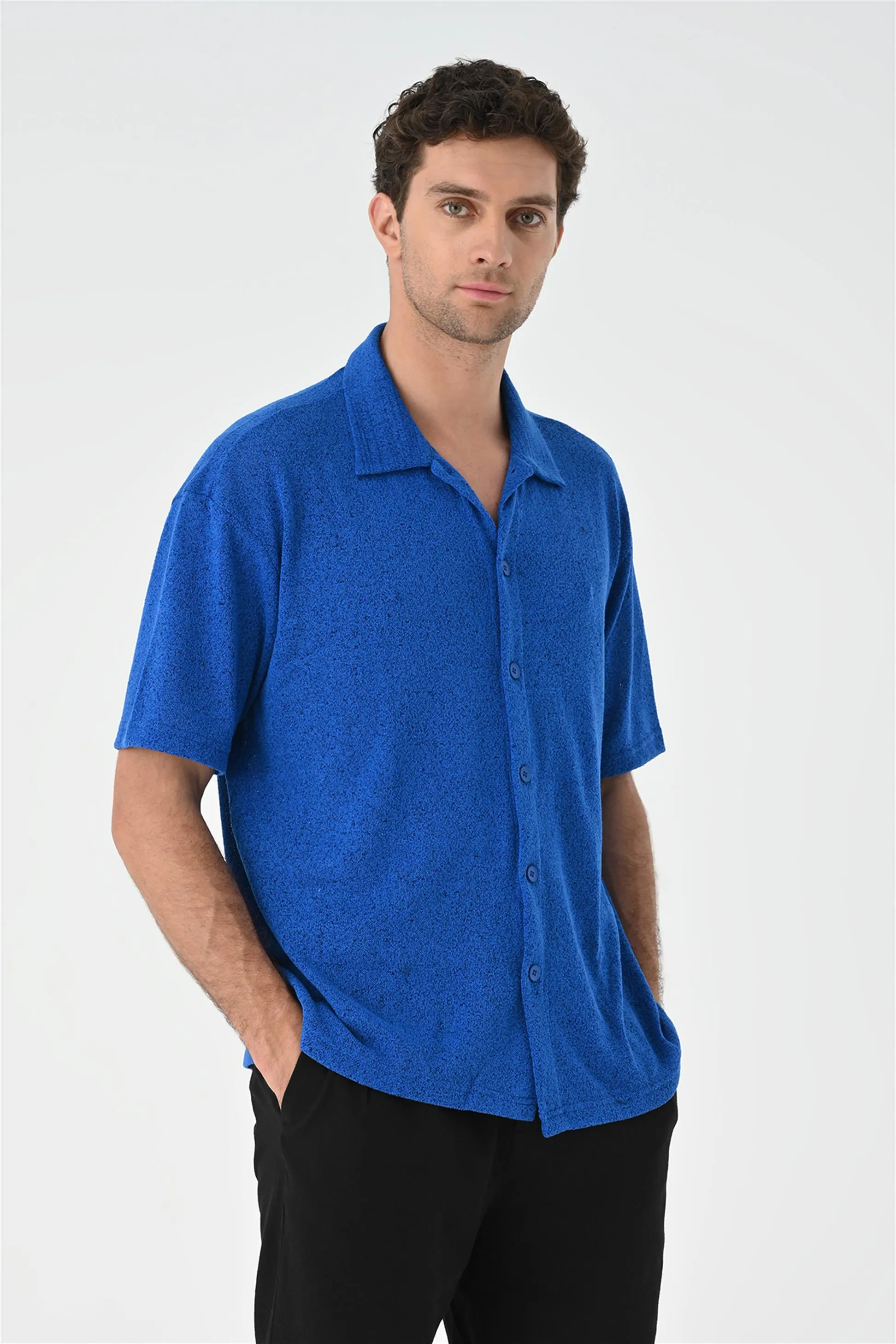 Sax Relax Fit Knitwear Men's Shirt - Wessi sold by Wessi product image thumbnail 3