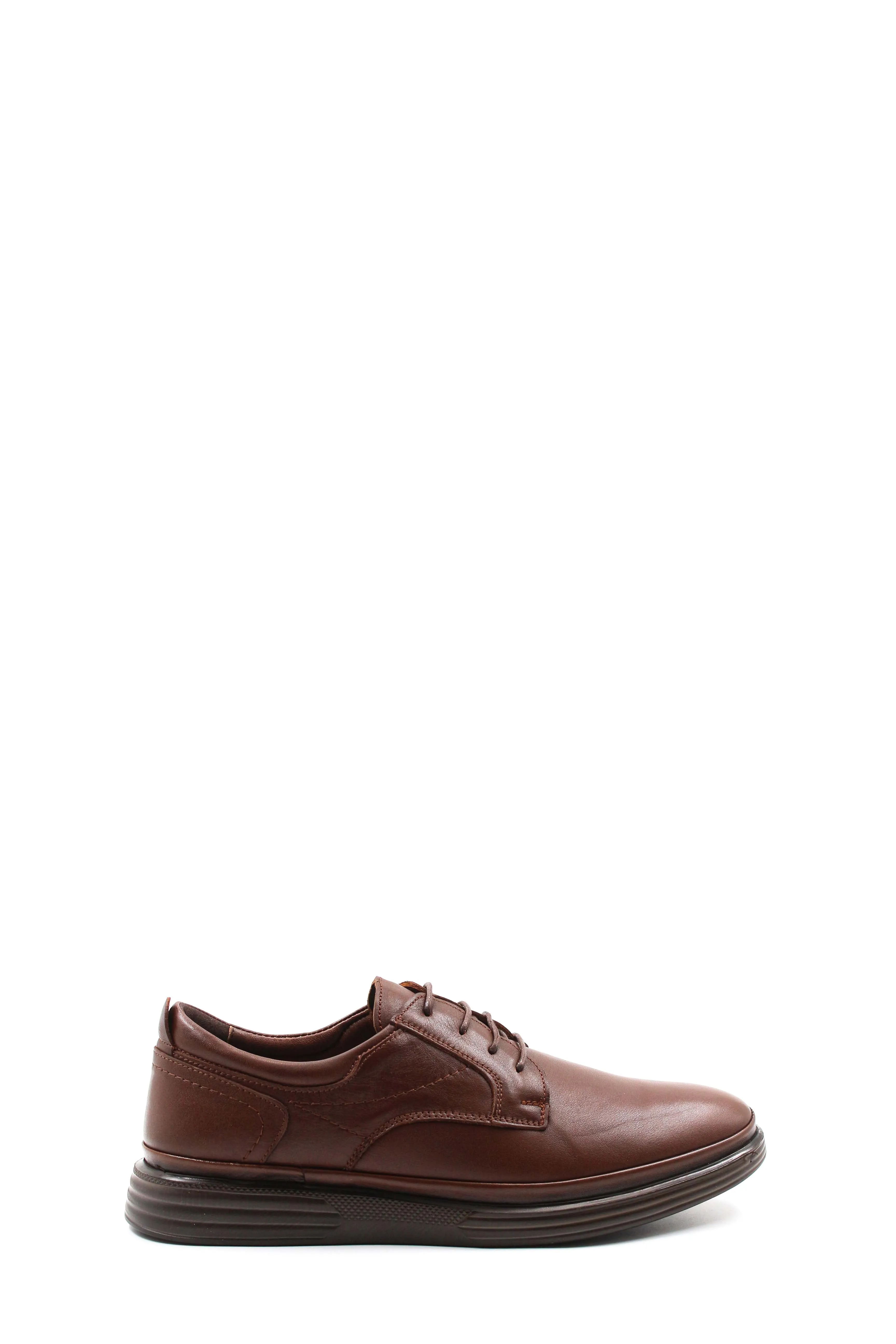 Men's Brown Leather Casual Oxfords-Wessi sold by Wessi