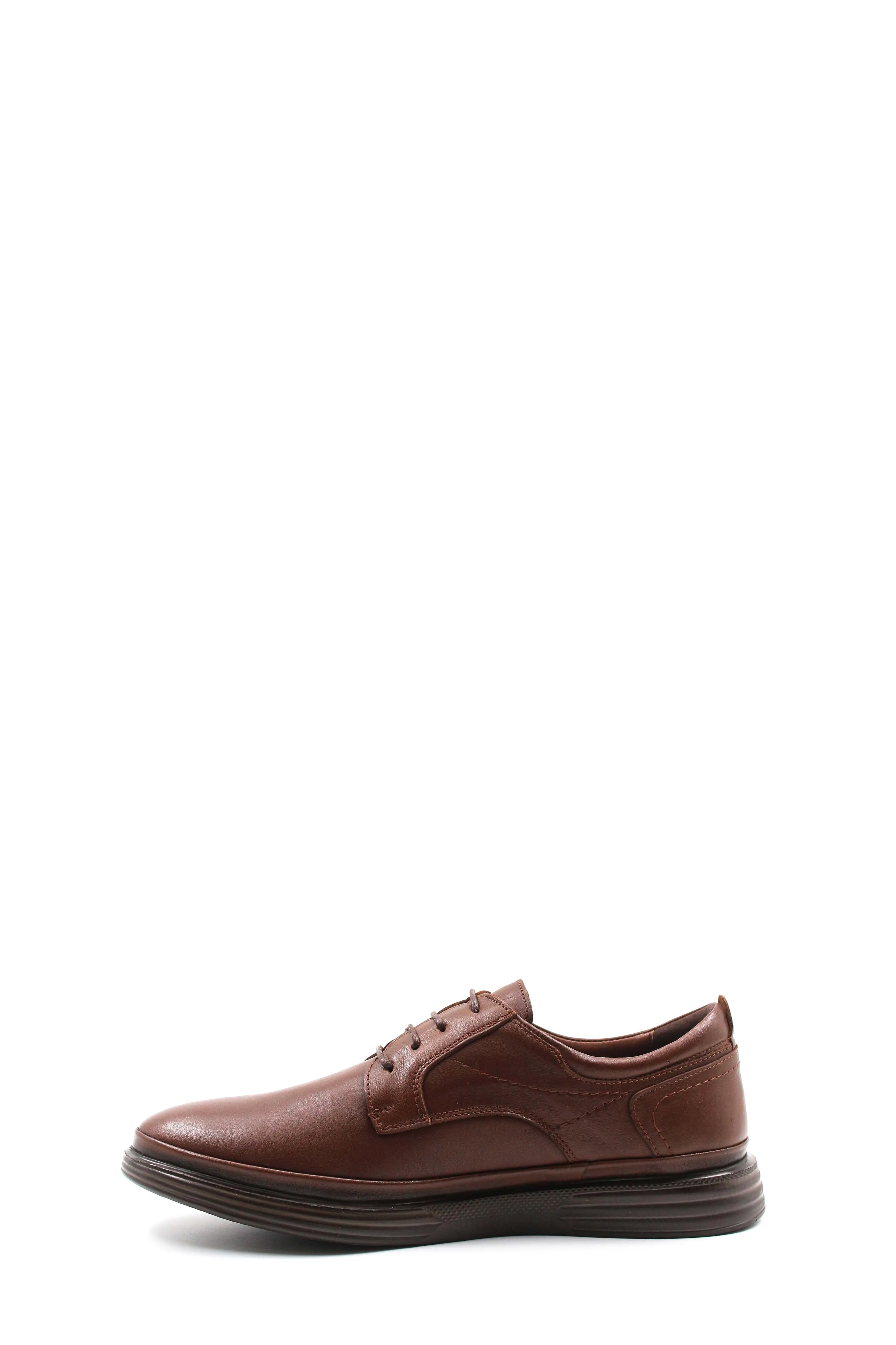 Men's Brown Leather Casual Oxfords-Wessi sold by Wessi product image thumbnail 2