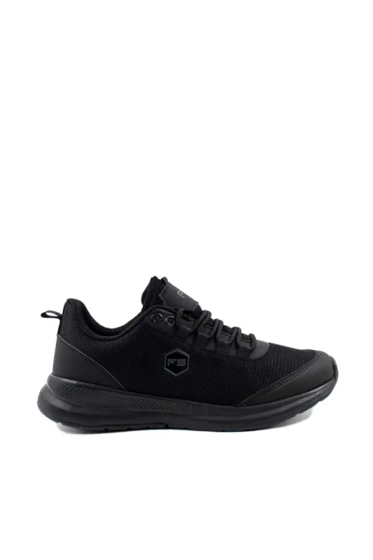 Men's Black Mesh Running Sneakers-Wessi made by Wessi