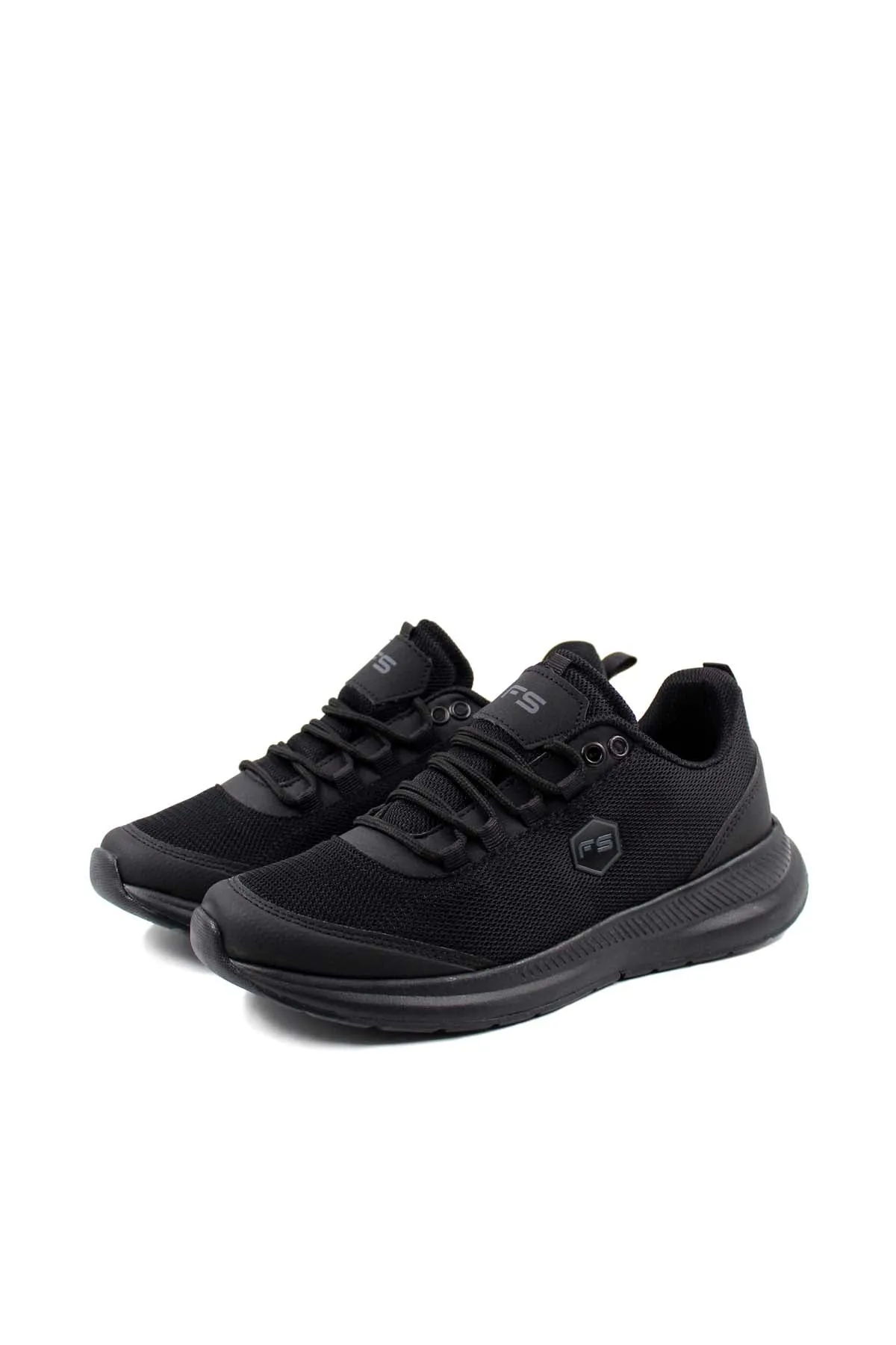 Men's Black Mesh Running Sneakers-Wessi sold by Wessi product image thumbnail 5