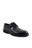 Men's Black Leather Brogue Oxford Shoes with Sturdy Sole - Wessi sold by Wessi