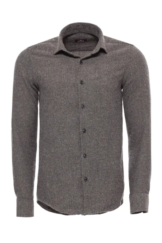 Brown Plaid Lumberjack Shirt - Wessi sold by Wessi