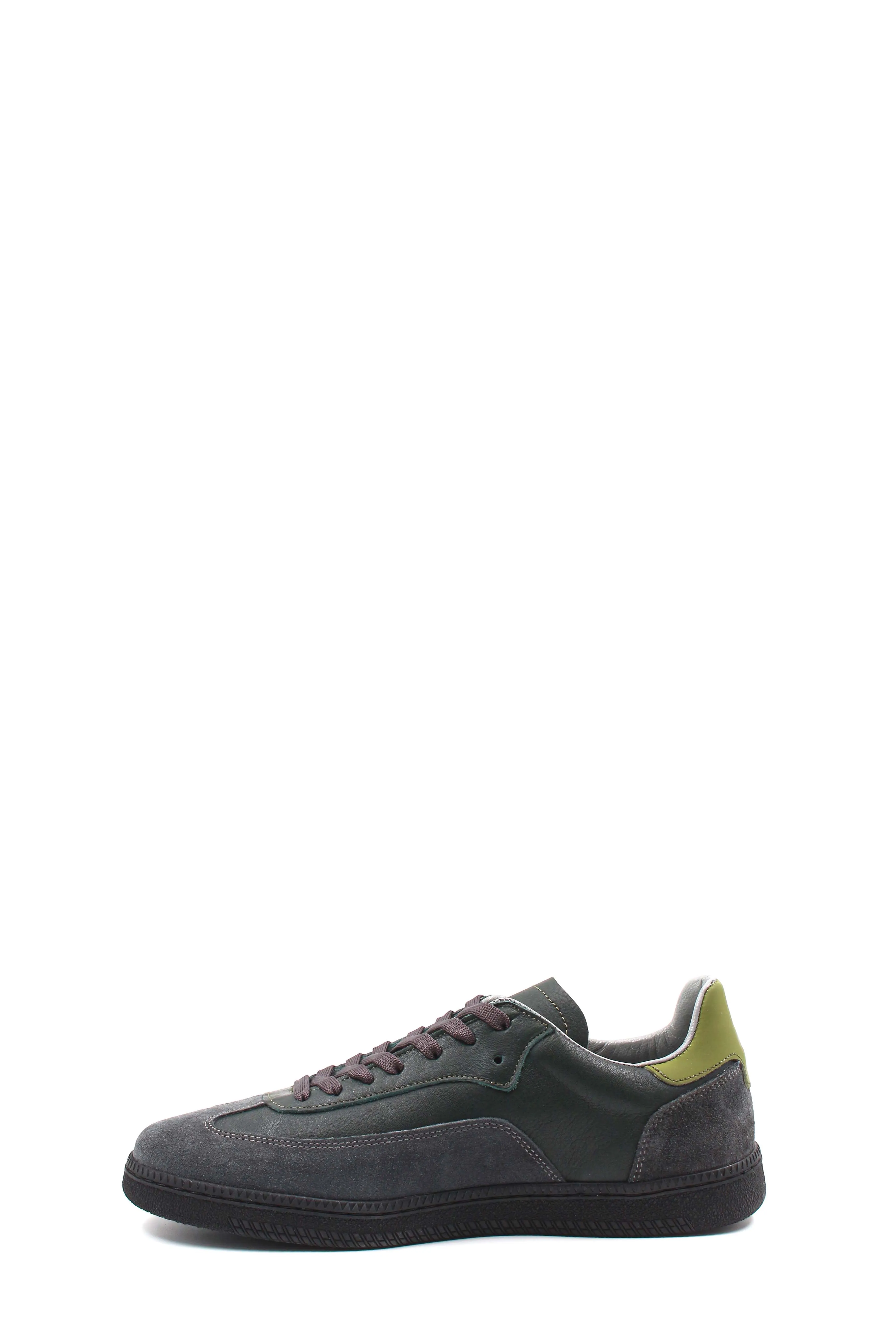 Gray Suede Leather Sneakers-Wessi sold by Wessi product image thumbnail 2