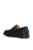 Men's Black Leather Penny Loafers with Cushioned Insole - Wessi sold by Wessi