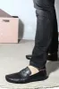 Men's Black Leather Loafers - Wessi sold by Wessi