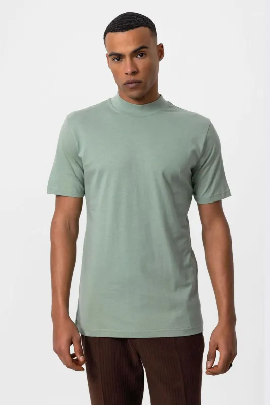 Men's Mint Slim Fit Basic T-Shirt - Wessi sold by Wessi