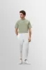 Light Khaki Crew Neck Basic T-Shirt - Wessi sold by Wessi