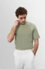 Light Khaki Crew Neck Basic T-Shirt - Wessi sold by Wessi