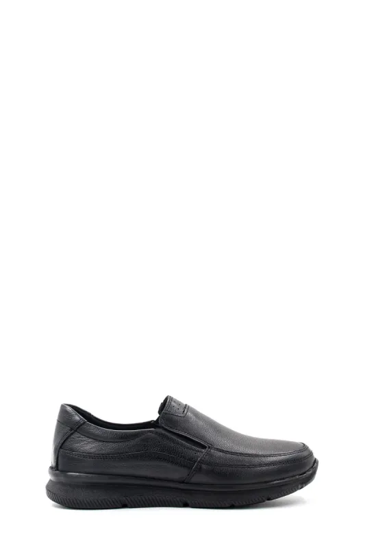 Black Casual Slip-On Loafers-Wessi sold by Wessi