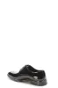 Men's Black Patent Leather Lace-Up Oxfords with Sleek Finish - Wessi sold by Wessi