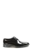 Men's Black Patent Leather Lace-Up Oxfords with Sleek Finish - Wessi sold by Wessi