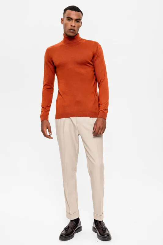 Men's Tile Full Turtleneck  Knitwear - Wessi sold by Wessi