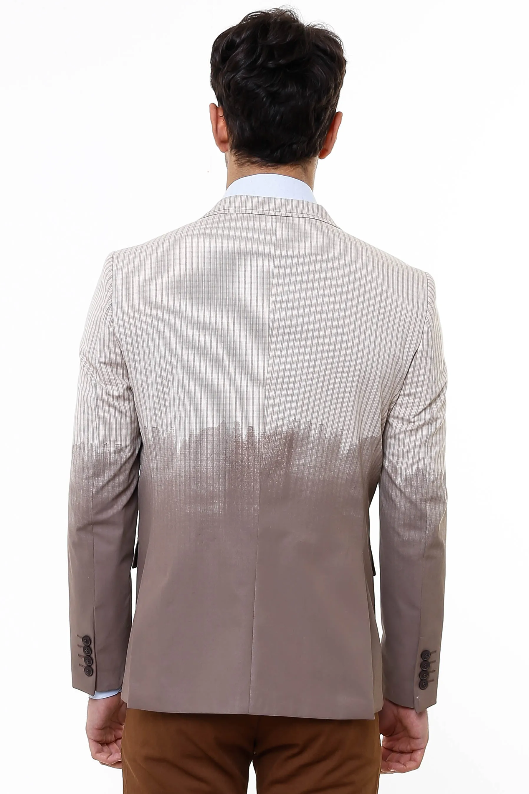 Plaid Patterned 2 Colour Jacket | Wessi sold by Wessi product image thumbnail 3