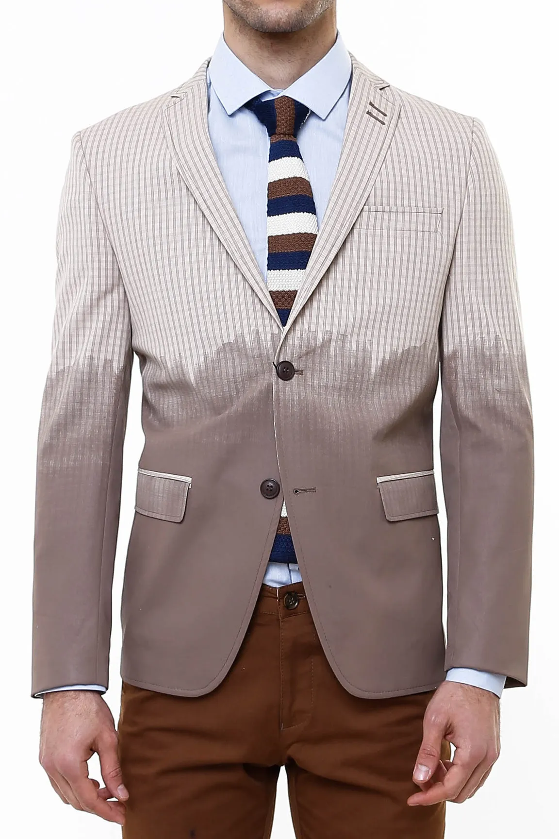 Plaid Patterned 2 Colour Jacket | Wessi sold by Wessi