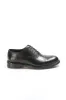 Men's Black Leather Cap-Toe Oxford Dress Shoes - Wessi sold by Wessi