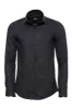 Slim Fit Plain Dark Grey Men Lumberjack Shirt - Wessi sold by Wessi