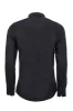 Slim Fit Plain Dark Grey Men Lumberjack Shirt - Wessi sold by Wessi