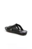 Black Leather Slide Sandals Wessi sold by Wessi