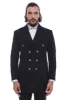 Double-Breasted Black Men Coat - Wessi sold by Wessi