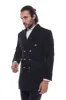 Double-Breasted Black Men Coat - Wessi sold by Wessi
