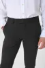 Men's Anthracite Slim Fit Accessory Trousers - Wessi sold by Wessi