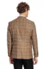 Checked Brown Men Blazer - Wessi sold by Wessi