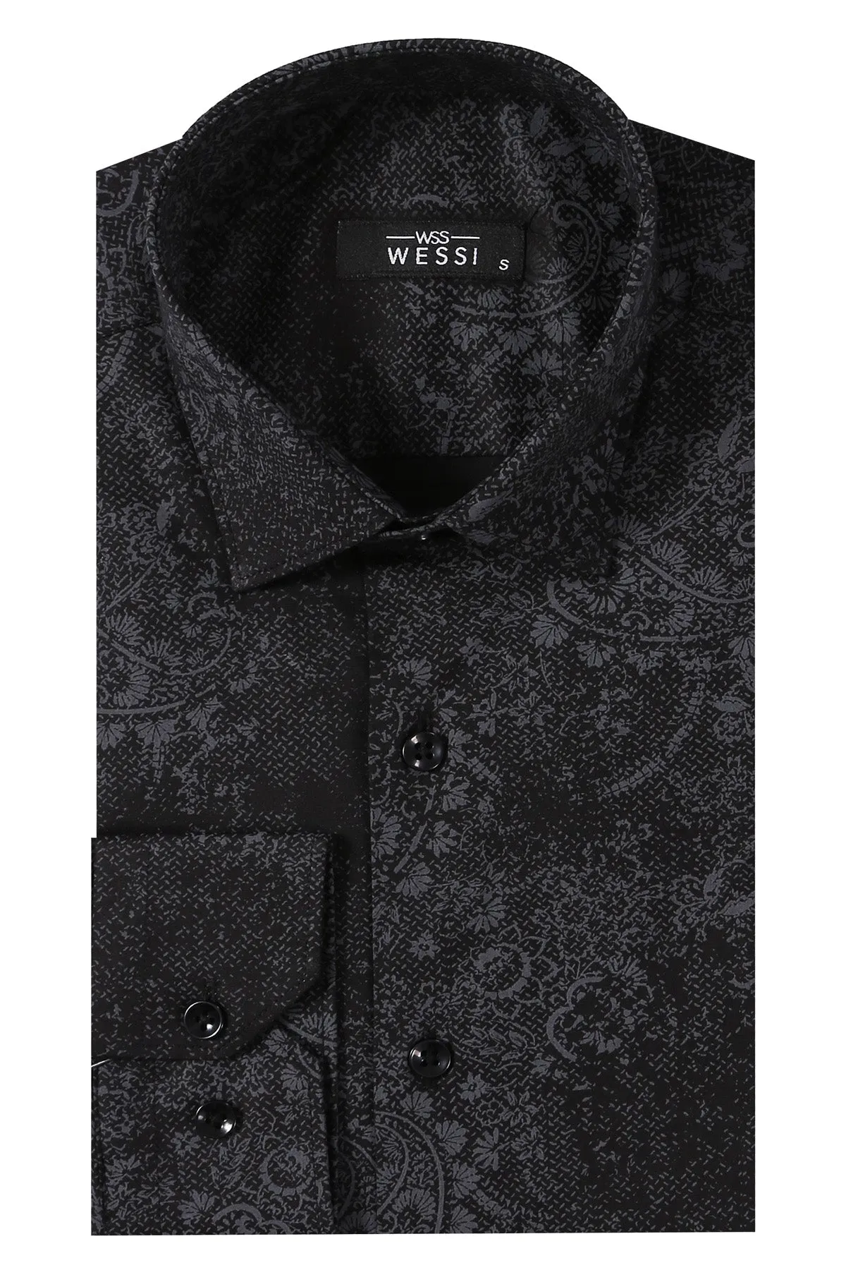 Floral Black Shirt | Wessi sold by Wessi product image thumbnail 5
