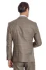 Checked Slim Fit Brown Men Suit - Wessi sold by Wessi