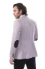 2 Buttons 3 Pockets Crested Cotton Beige Jacket sold by Wessi