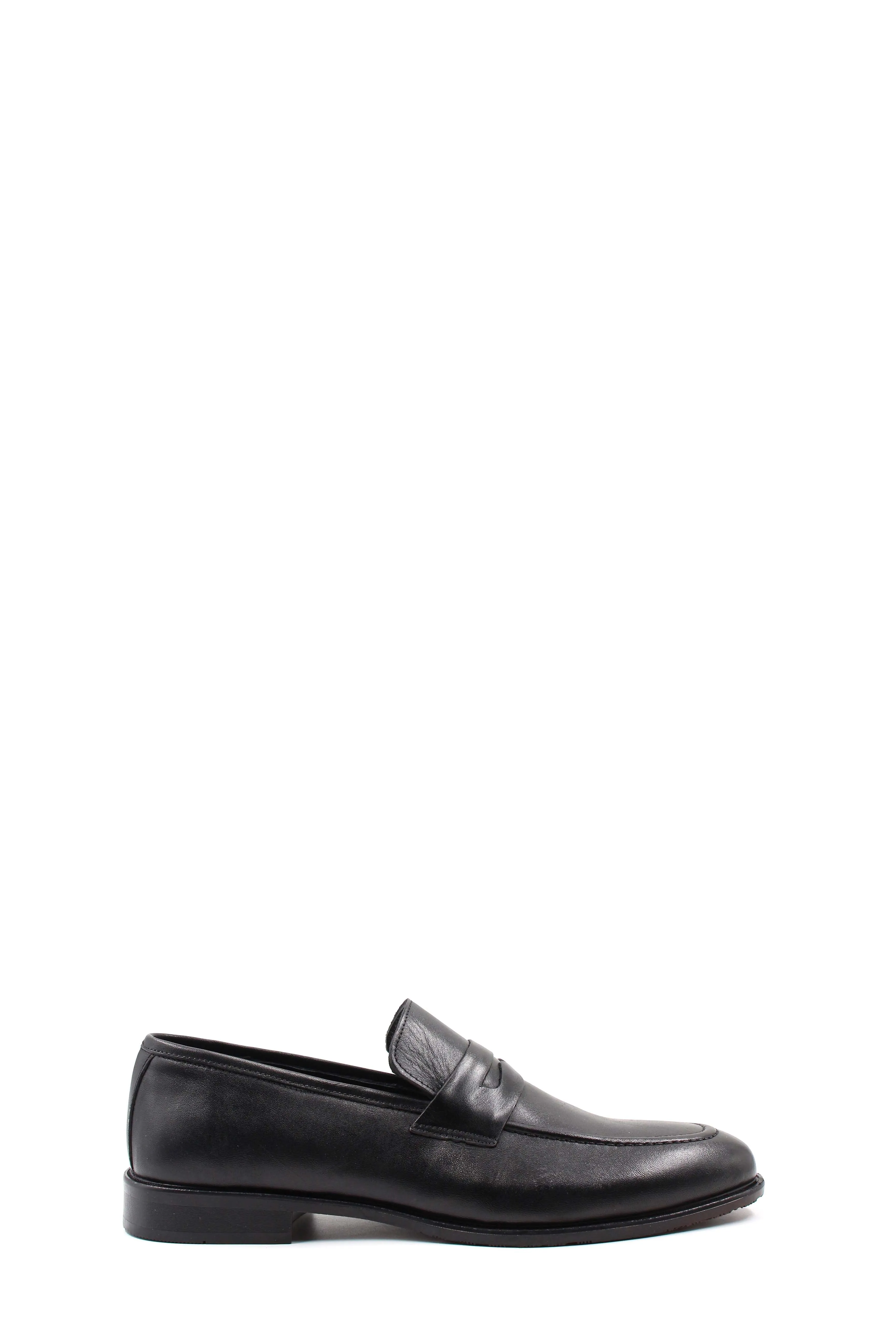 Black Leather Penny Loafers Wessi sold by Wessi