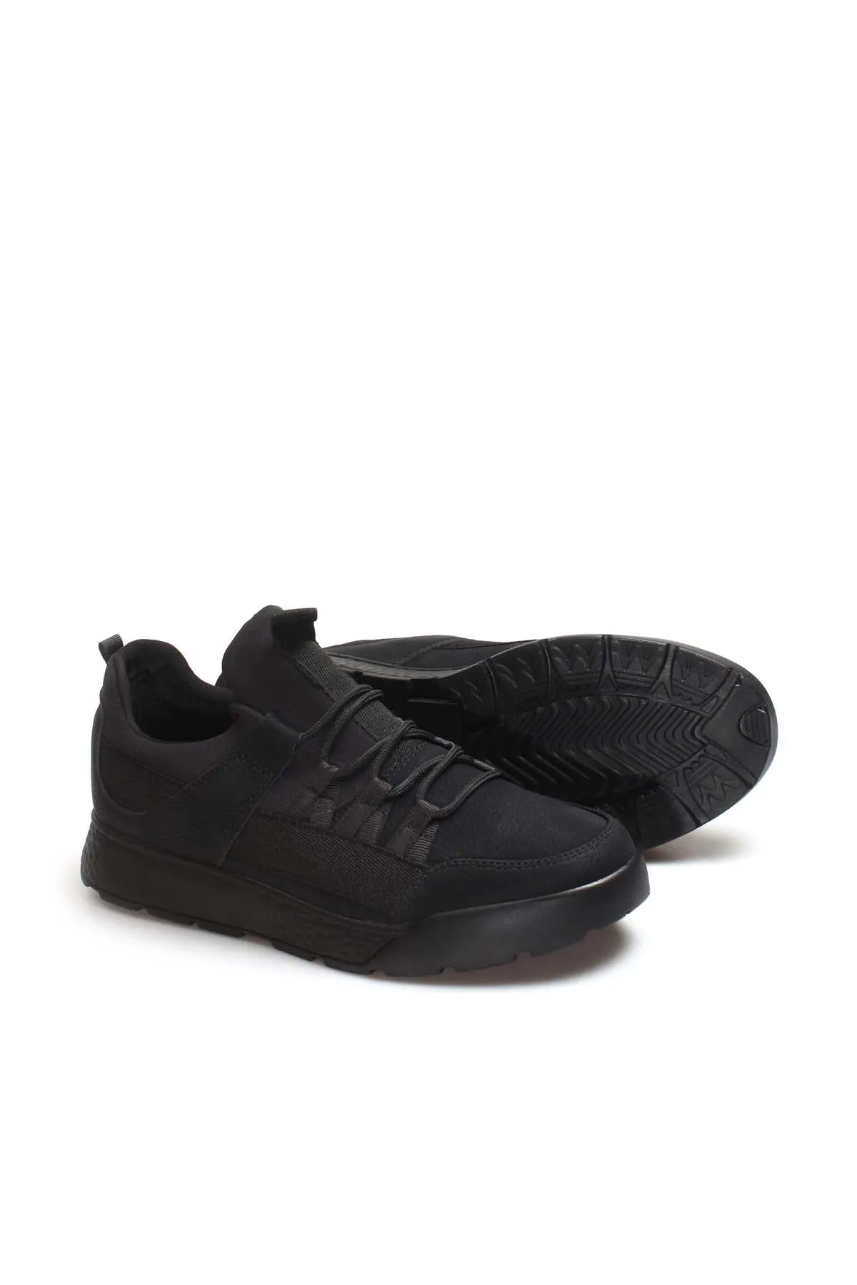 Men's Black Casual Running Shoes - Wessi sold by Wessi product image thumbnail 5