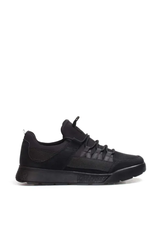 Men's Black Casual Running Shoes - Wessi made by Wessi