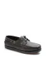 Men's Brown Leather Boat Shoes with Brass Eyelets - Wessi sold by Wessi