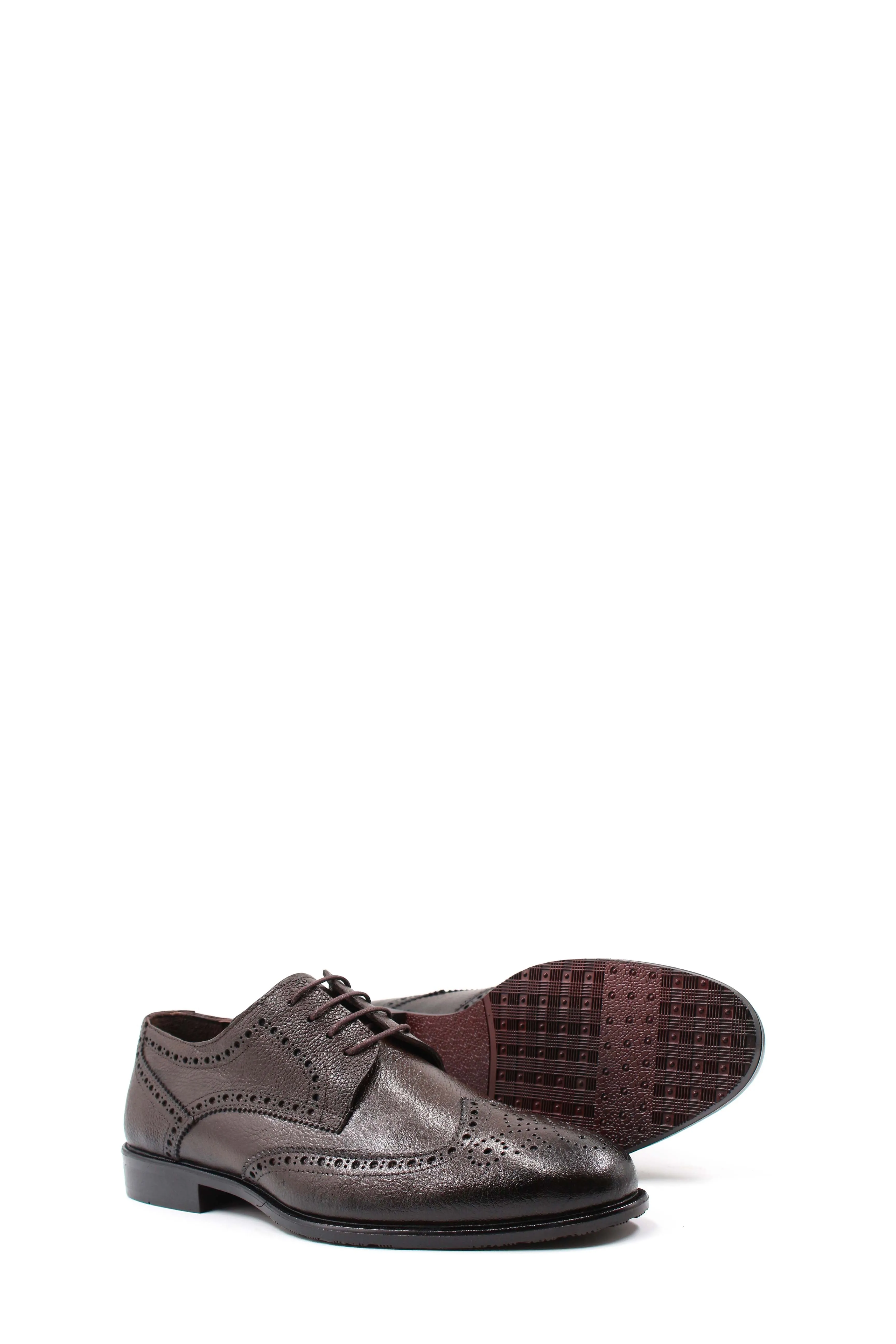 Brown Brogue Leather Derby Wessi sold by Wessi product image thumbnail 3