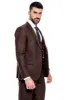 Plain Slim Fit Brown Men Suit - Wessi sold by Wessi