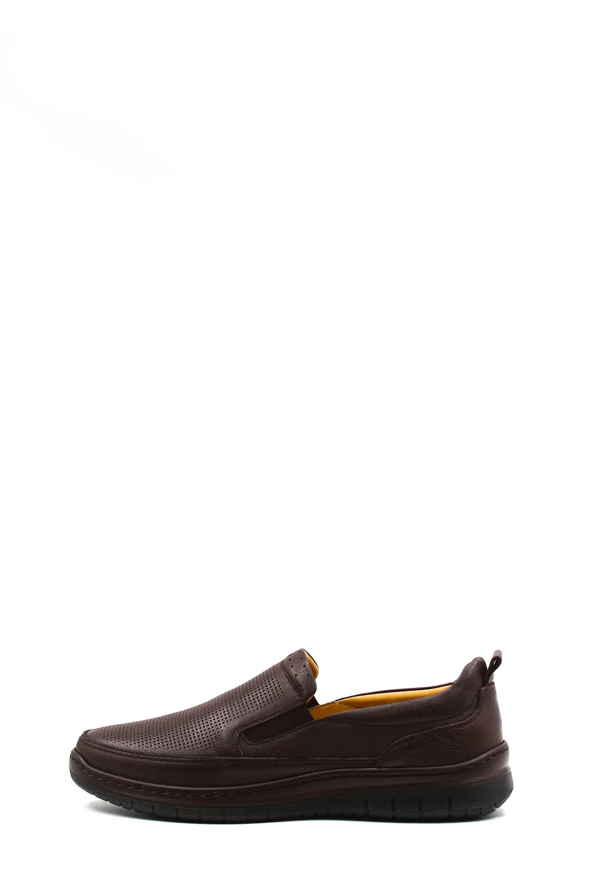 Brown Perforated Leather Slip-On-Wessi sold by Wessi product image thumbnail 2