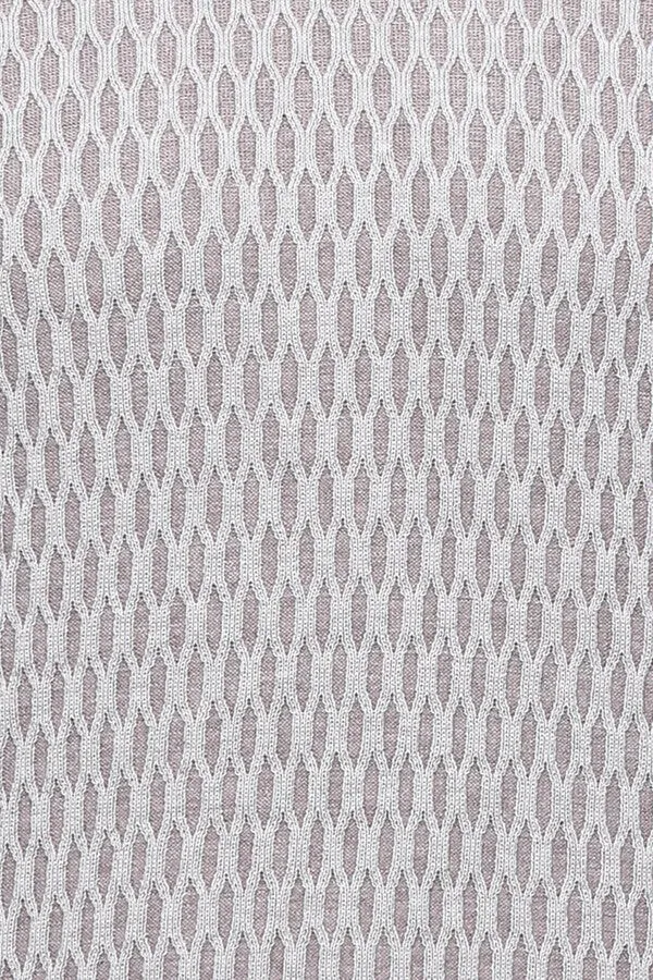 White Diamond Patterned Circle Neck Sweater - Wessi sold by Wessi product image thumbnail 2