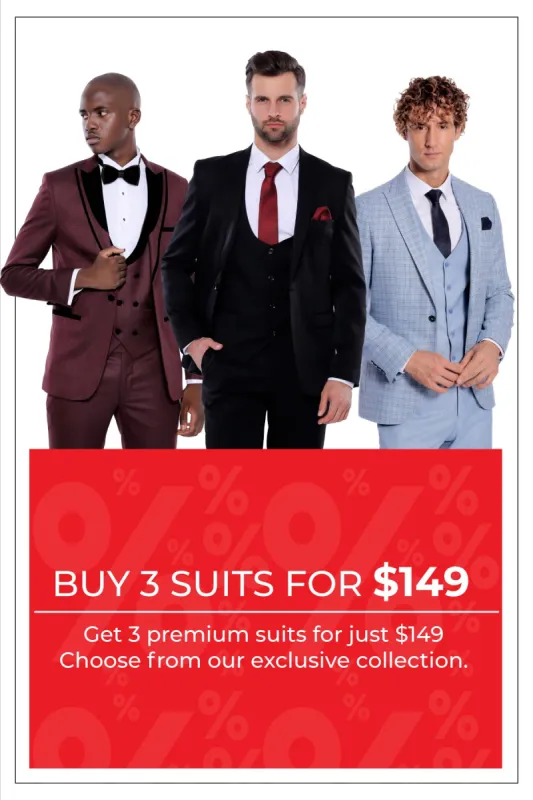 Buy 3 Suits For $149! sold by Wessi