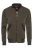 Zippered Flap Pockets Khaki Men Bomber Coat - Wessi sold by Wessi