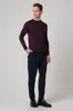 Damson Crew Neck Slim Fit Knitwear Sweater - Wessi sold by Wessi
