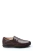 Brown Leather Slip-On Loafers Wessi sold by Wessi