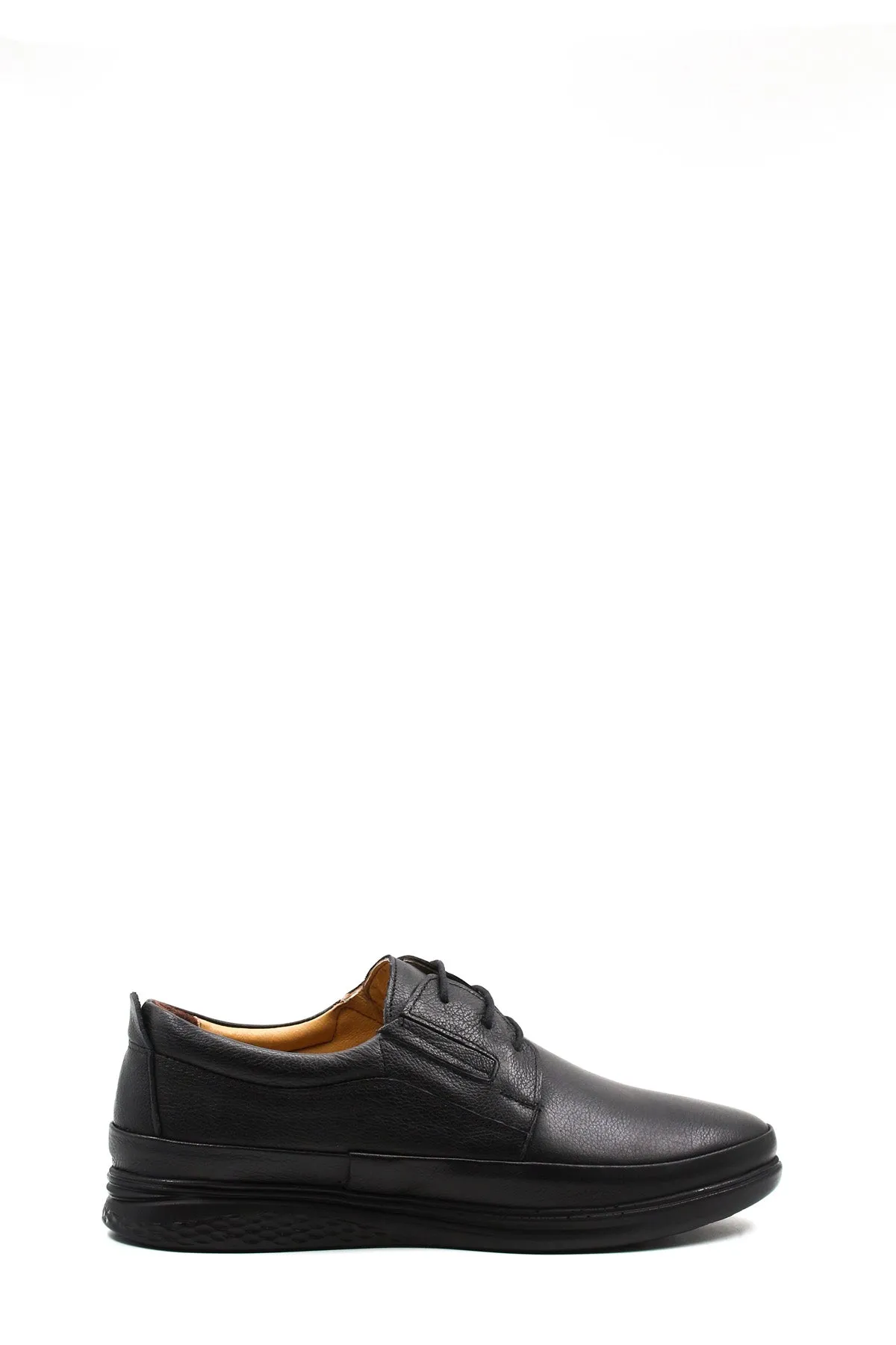 Black Leather Casual Lace-Up Shoes Wessi sold by Wessi