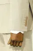 Two Piece Slim Fit Single Button Beige Men Suit sold by Wessi