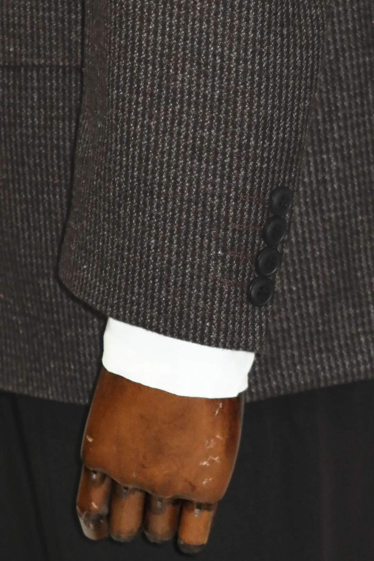 4 Drop Regular Cut Anthracite Men Blazer - Wessi sold by Wessi product image thumbnail 4