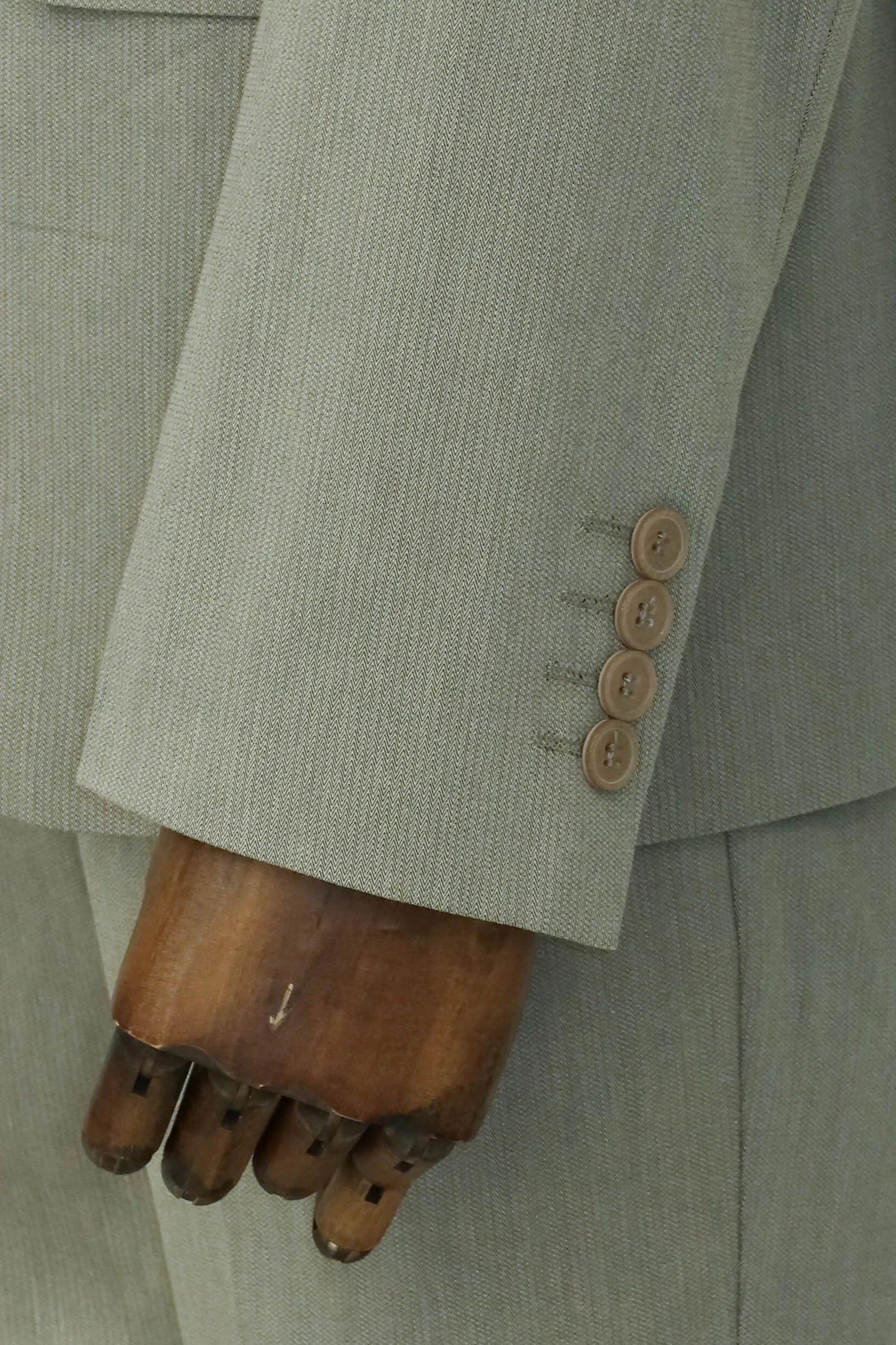 Single Buttons 2 Piece Beige Men Suit - Wessi sold by Wessi product image thumbnail 5